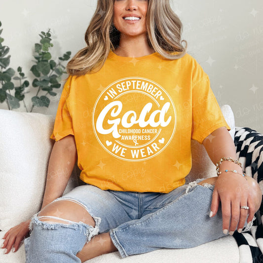 In September We Wear Gold