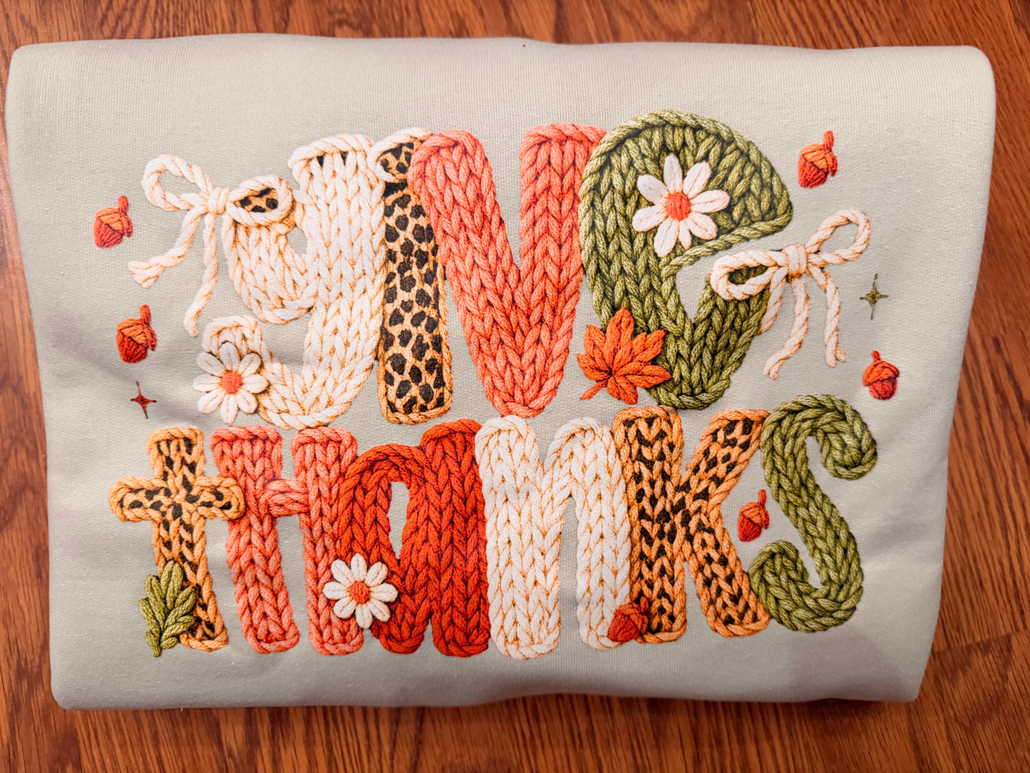 Give Thanks Faux Yarn