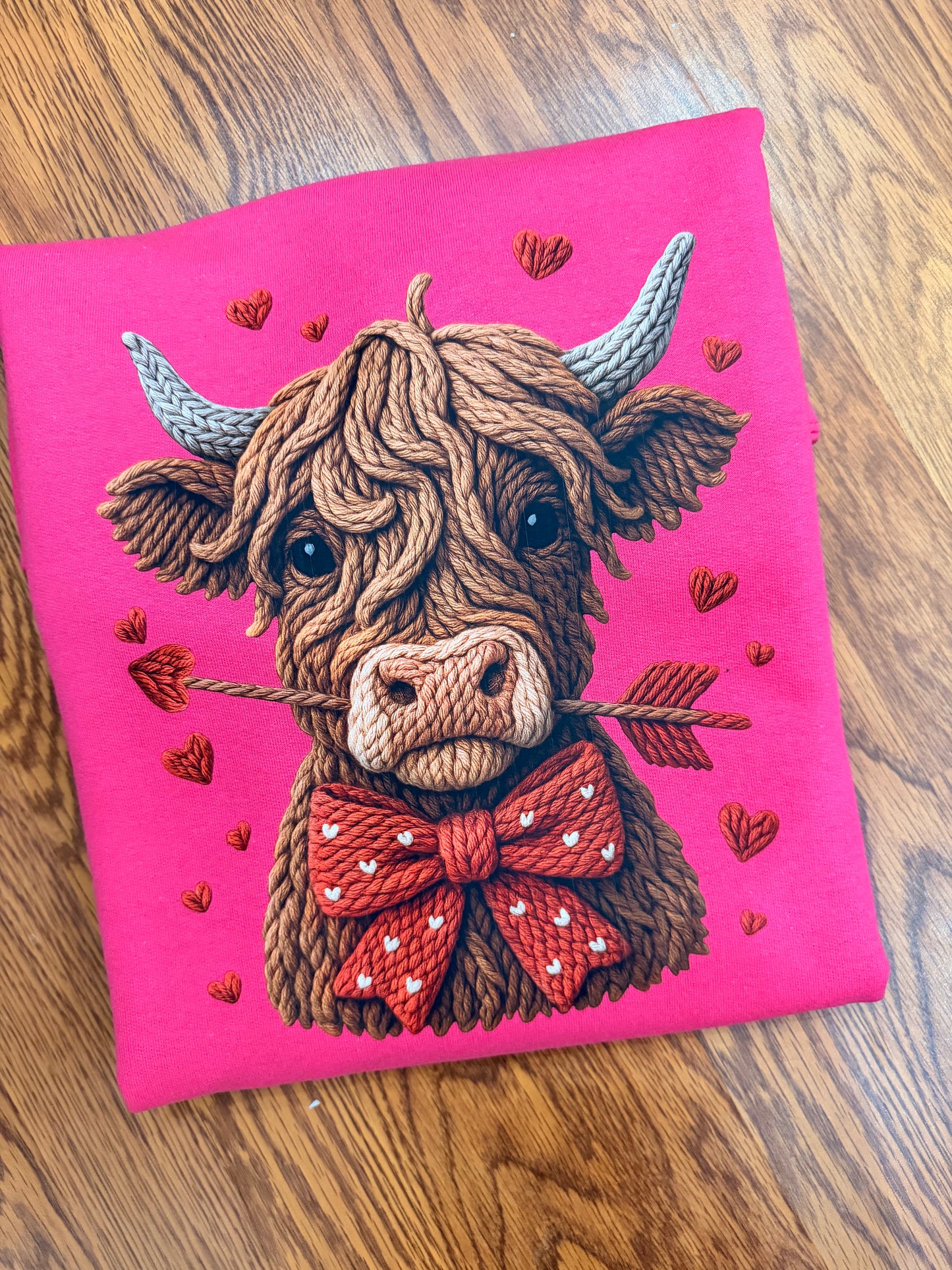 Valentines Cow