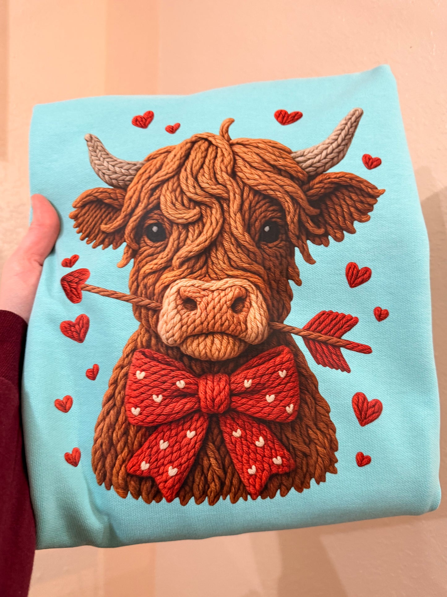 Valentines Cow